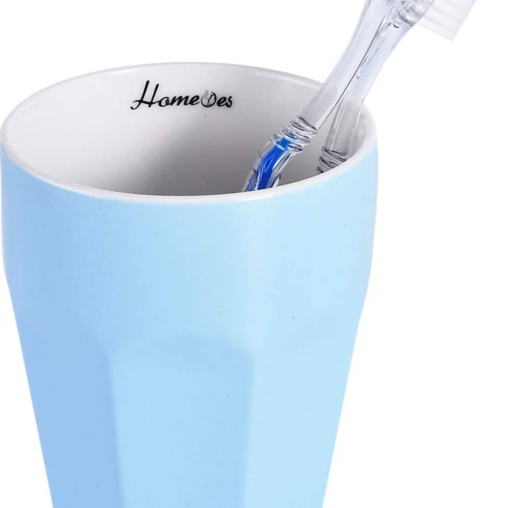 Homeyes ceramics toothbrush holder